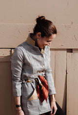 Criollo Jacket Sewing Pattern / PDF (A4, A3, A0, US Letter) - Frames, Layers by Size, Video Projection