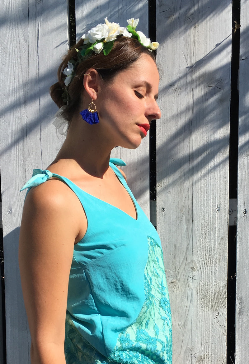 Free PDF sewing pattern Cédrat camisole / PDF (A4, A3, A0, US Letter) - Frames, Layers by Size, Video projection