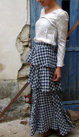 Highland skirt sewing pattern / Pouch pattern