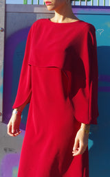 Patron couture robe cape Bonnie / PDF (A4, A3, A0, US Letter) - Cadres, Calques par Taille, Vidéoprojection