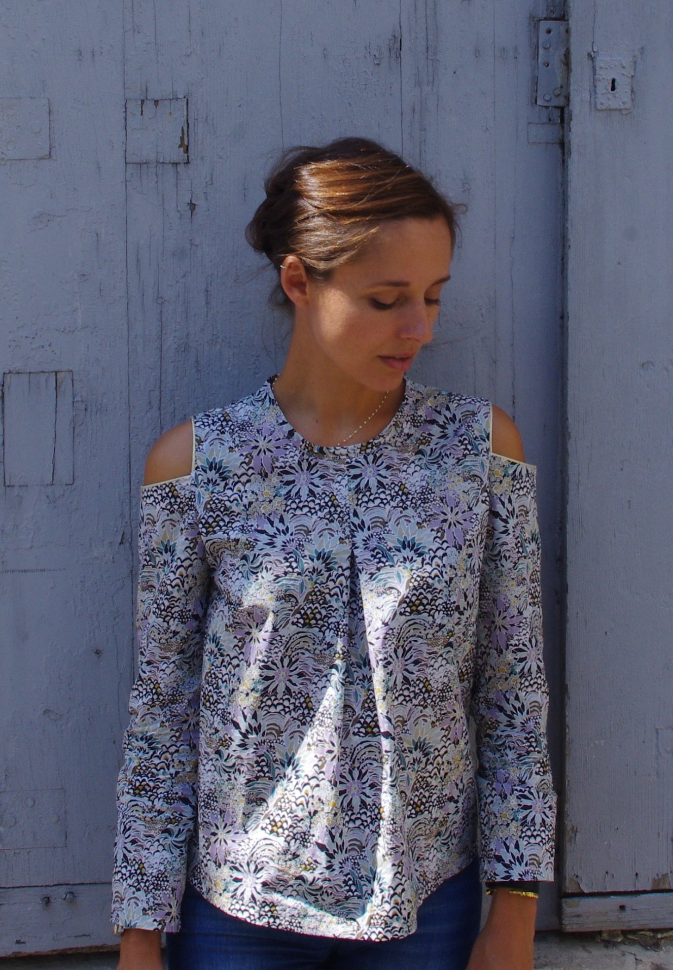 Patron couture top Balmoral / PDF (A4, A3, A0, US Letter) – Tailles 34 à 56 – Cadres, Calques par Taille, Vidéoprojection