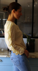 Keats Blouse Sewing Pattern / PDF (A4, A3, A0, US Letter) - Frames, Layers by Size, Video Projection