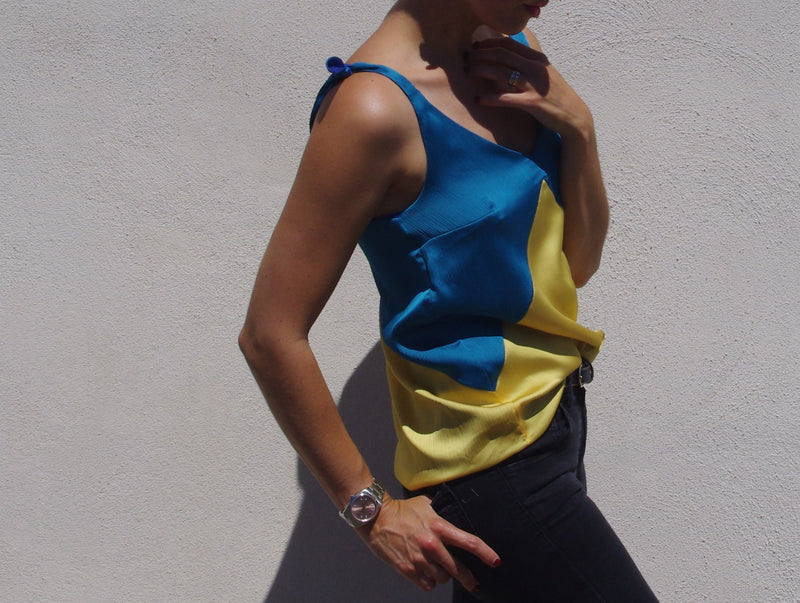 Free PDF sewing pattern Cédrat camisole / PDF (A4, A3, A0, US Letter) - Frames, Layers by Size, Video projection