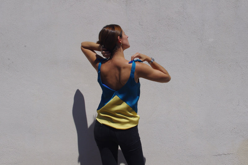 Free PDF sewing pattern Cédrat camisole / PDF (A4, A3, A0, US Letter) - Frames, Layers by Size, Video projection
