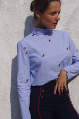 patron chemise femme manche longue