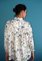 Swallow Blouse Sewing Pattern / PDF (A4, A3, A0, US Letter) - Frames, Layers by Size, Video Projection