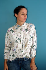 Swallow Blouse Sewing Pattern / PDF (A4, A3, A0, US Letter) - Frames, Layers by Size, Video Projection