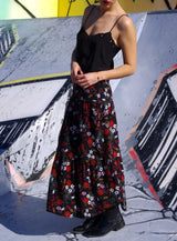 Ivy Ruffled Long Skirt Sewing Pattern / PDF (A4, A3, A0, US Letter) - Frames, Layers by Size, Video Projection