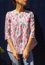 Sewing pattern blouse, Panama top / PDF (A4, A3, A0, US Letter) - Frames, Layers by Size, Video projection