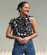 Santa Fe Top Sewing Pattern / PDF (A4, A3, A0, US Letter) - Frames, Layers by Size, Video Projection