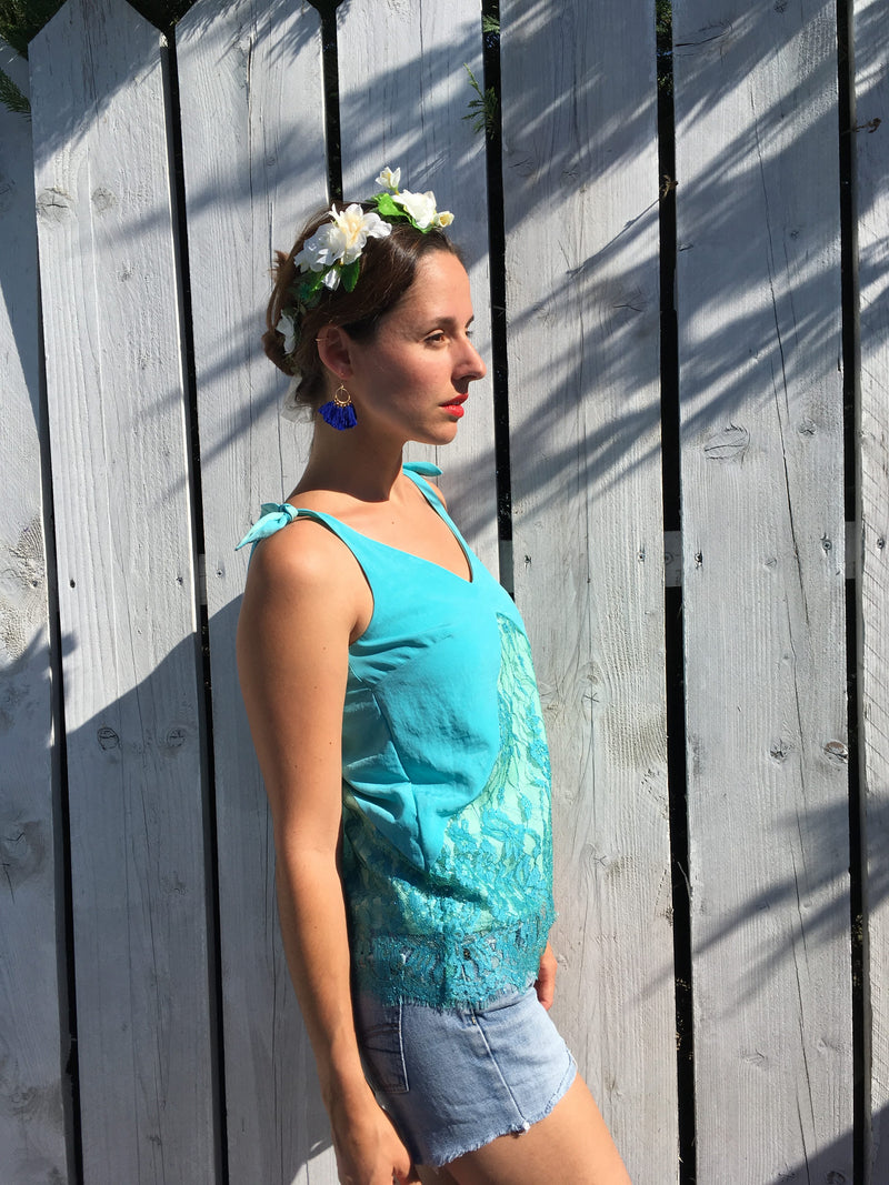 Free PDF sewing pattern Cédrat camisole / PDF (A4, A3, A0, US Letter) - Frames, Layers by Size, Video projection