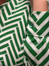 Very green mother-of-pearl button Amazone 11 mm