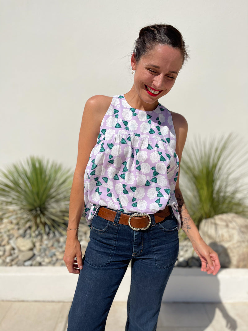 Patron couture blouse, top Panama / PDF (A4, A3, A0, US Letter) - Cadres, Calques par Taille, Vidéoprojection