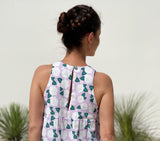 Sewing pattern blouse, Panama top / PDF (A4, A3, A0, US Letter) - Frames, Layers by Size, Video projection