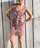 Sewing pattern dress, top with scallops Bloom / PDF (A4, A3, A0, US Letter) - Frames, Layers by Size, Video projection