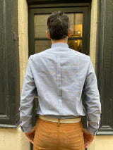 Patron couture chemise homme Sparrow / PDF (A4, A3, A0, US Letter) - Cadres, Calques par Taille, Vidéoprojection