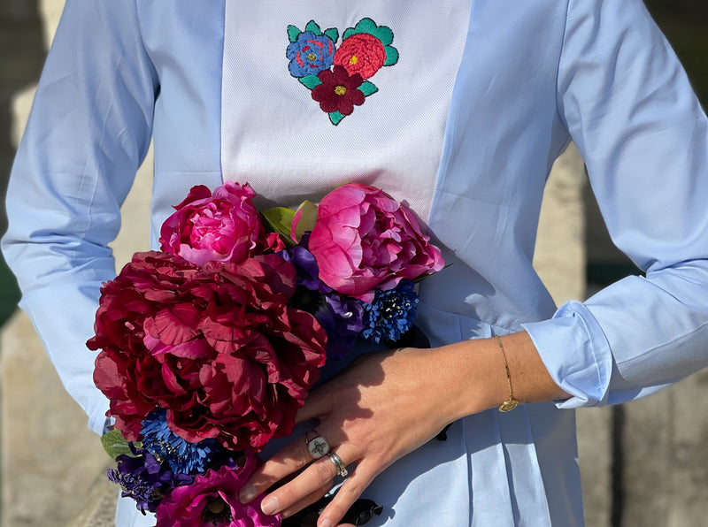 Modèles de broderie Ballets Russes par Britney Pompadour pour Maison Fauve