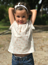 Miss Zenith Girls' Blouse Sewing Pattern / PDF (A4, A3, A0, US Letter) - Frames, Layers by Size, Video Projection