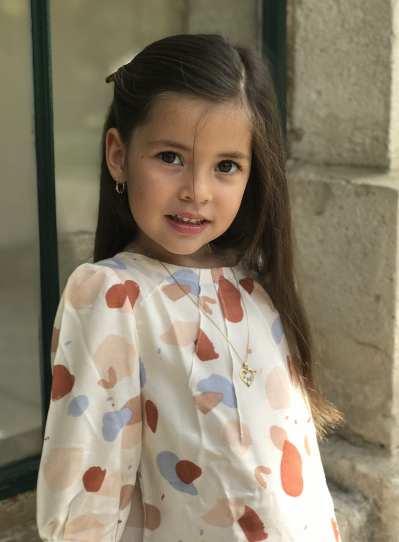 Patron couture blouse fille Miss Zenith / PDF (A4, A3, A0, US Letter) - Cadres, Calques par Taille, Vidéoprojection
