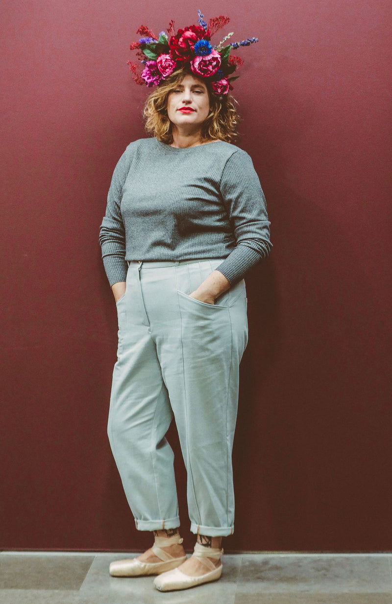 Pants pattern, Hussard jeans / Pocket pattern