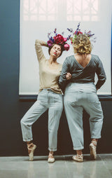 Patron couture pantalon, jean Hussard / PDF (A4, A3, A0, US Letter) - Cadres, Calques par Taille, Vidéoprojection