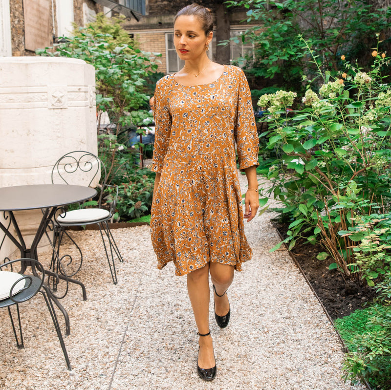 Sewing pattern dress, top Niki / PDF (A4, A3, A0, US Letter) - Frames, Layers by Size, Video projection