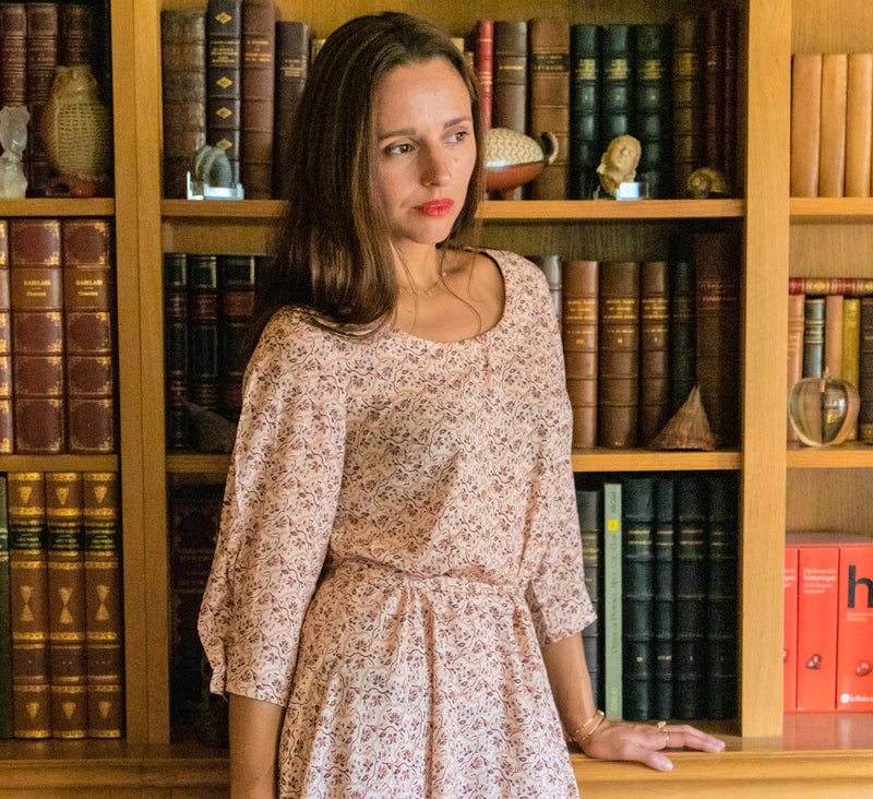 Sewing pattern dress, top Niki / PDF (A4, A3, A0, US Letter) - Frames, Layers by Size, Video projection