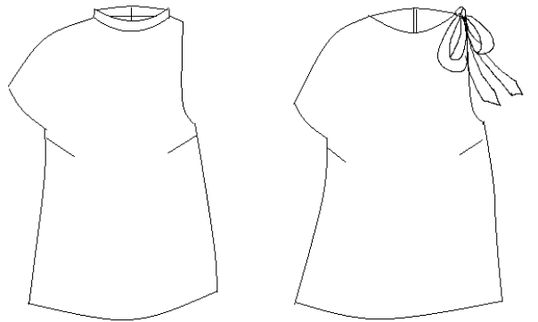 Santa Fe Top Sewing Pattern / PDF (A4, A3, A0, US Letter) - Frames, Layers by Size, Video Projection