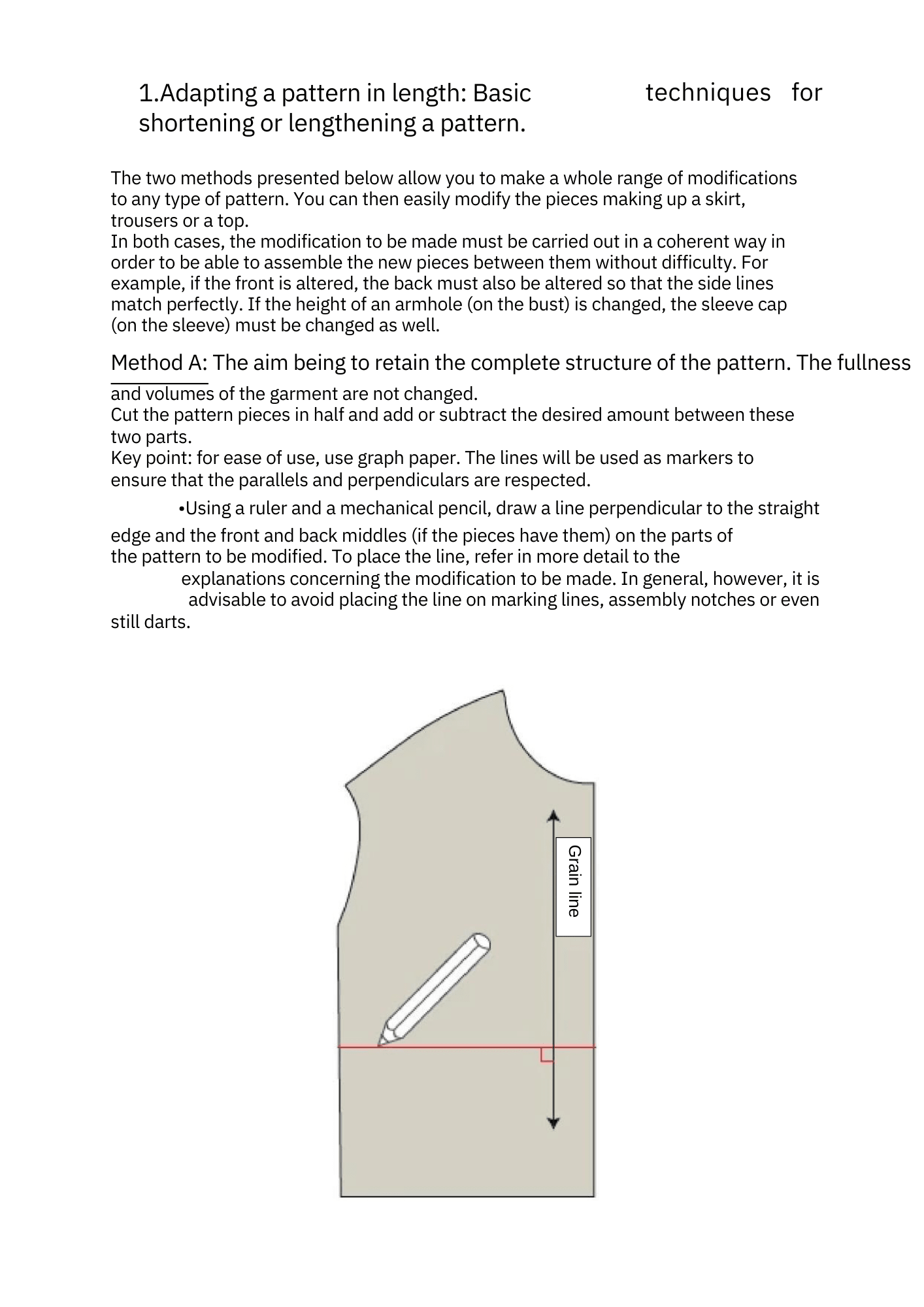A Short Guide to Sewing made to measure by Maison Fauve: How to adapt sewing patterns to your body shape. - Maison Fauve