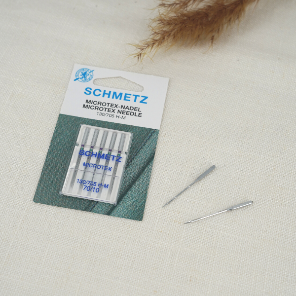 Lot de 5 aiguilles pour machine à coudre Schmetz Microtex – Maison Fauve