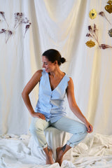 Sewing pattern dress, top with scallops Bloom / PDF (A4, A3, A0, US Letter) - Frames, Layers by Size, Video projection