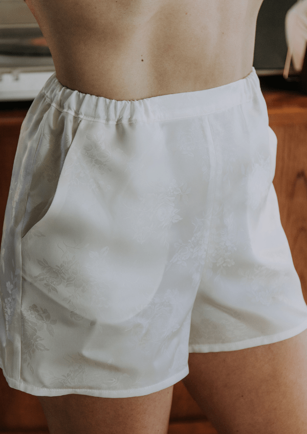 Élastique souple pour ceinture de short ou pantalon – Blanc – Largeur 2 cm - Maison Fauve