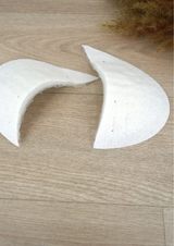 Paire d'épaulettes ouate manche montée