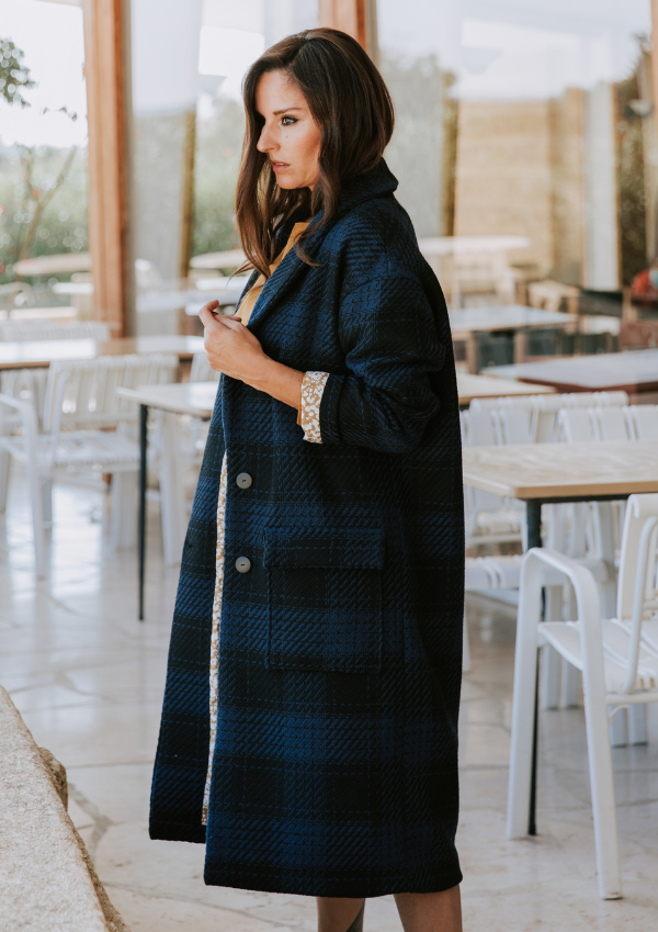 Patron couture manteau Pam / PDF (A4, A3, A0, US Letter) - Cadres, Calques par Taille, Vidéoprojection