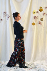 Ivy Ruffled Long Skirt Sewing Pattern / PDF (A4, A3, A0, US Letter) - Frames, Layers by Size, Video Projection