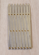 Buttonhole measuring ruler