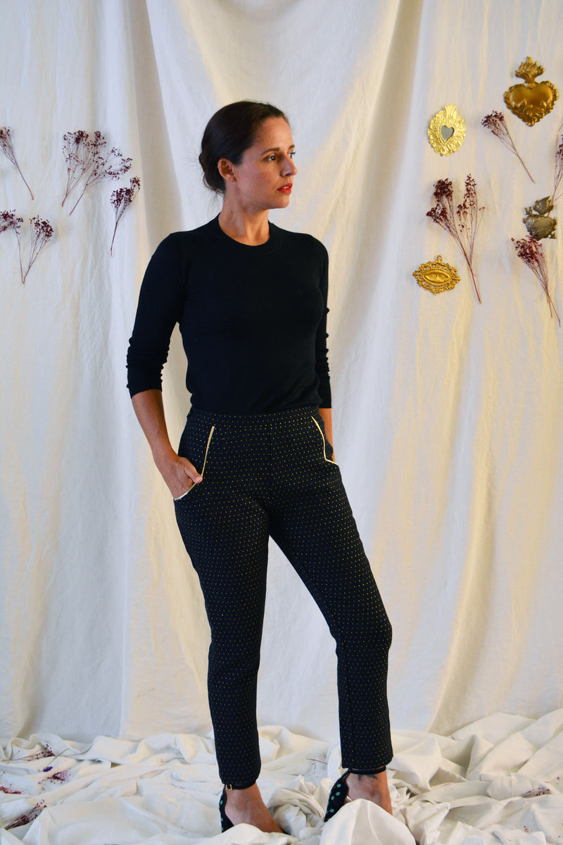 Loulou cigarette pants sewing pattern / PDF (A4, A3, A0, US Letter) - Frames, Layers by Size, Video projection