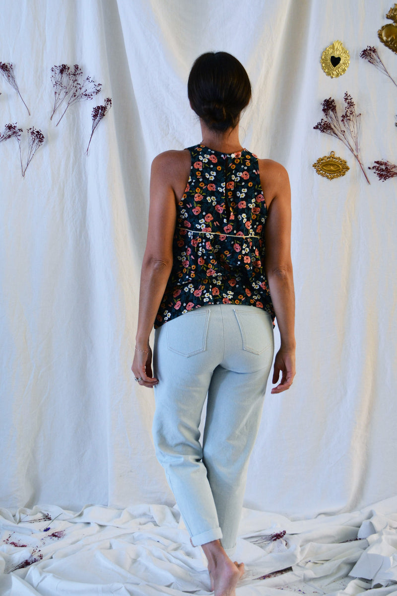 Patron couture blouse, top Panama / PDF (A4, A3, A0, US Letter) - Cadres, Calques par Taille, Vidéoprojection