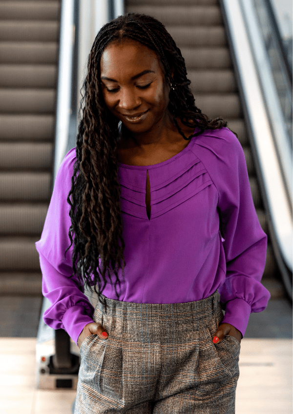 Patron couture blouse Chelsea / Patron pochette - Maison Fauve
