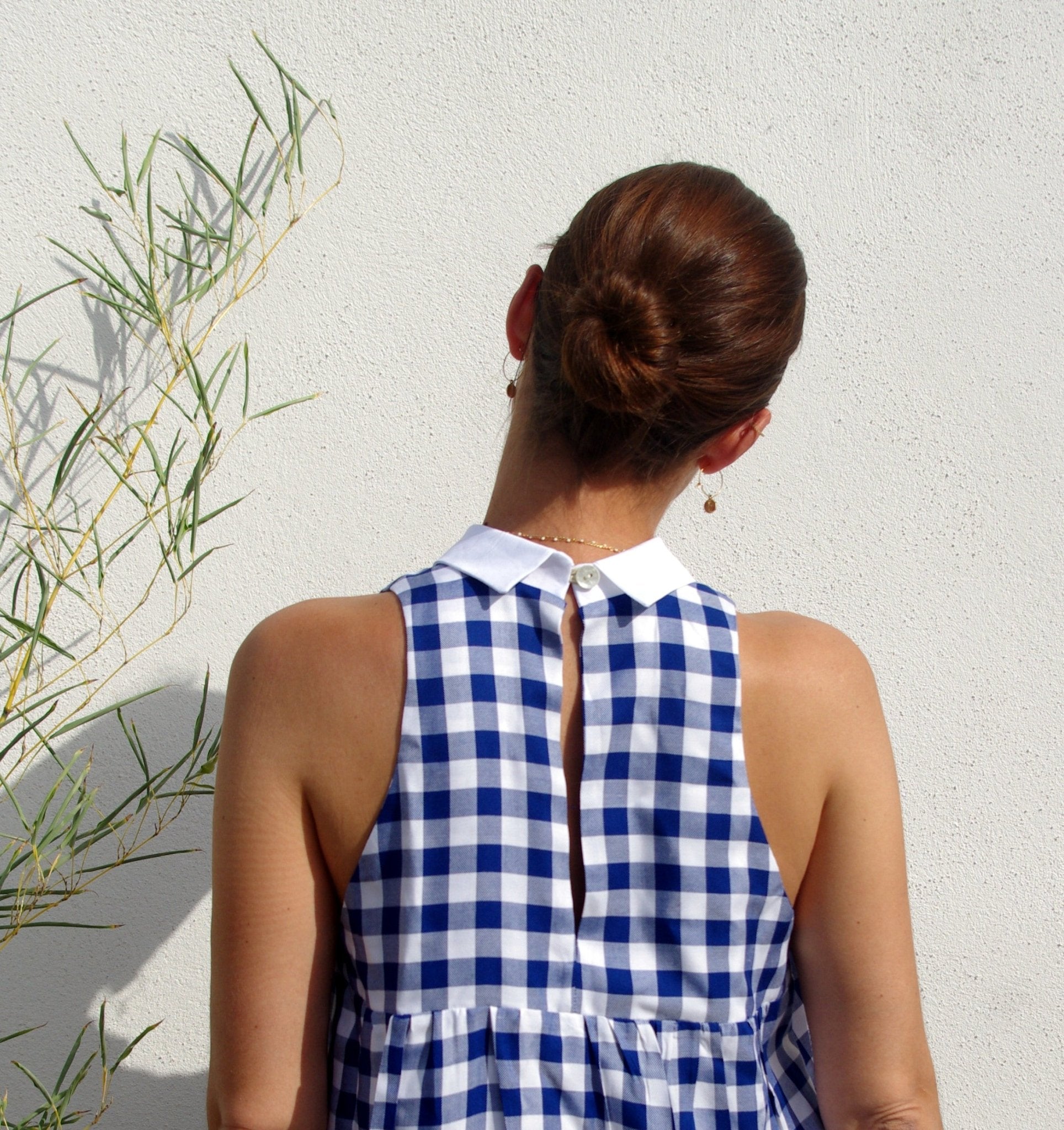 Patron couture blouse, top Panama / PDF (A4, A3, A0, US Letter) - Cadres, Calques par Taille, Vidéoprojection - Maison Fauve