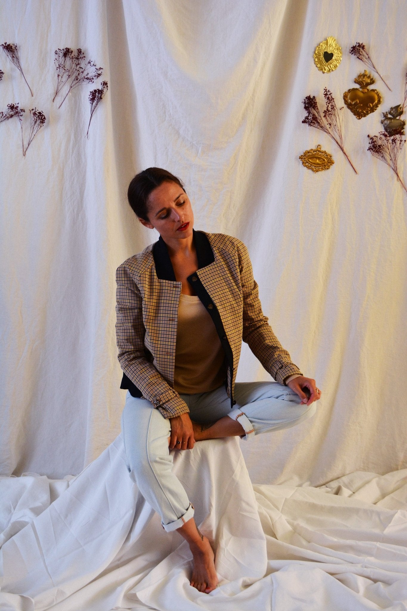 Patron couture blouson Sunset / PDF (A4, A3, A0, US Letter) - Cadres, Calques par Taille, Vidéoprojection - Maison Fauve