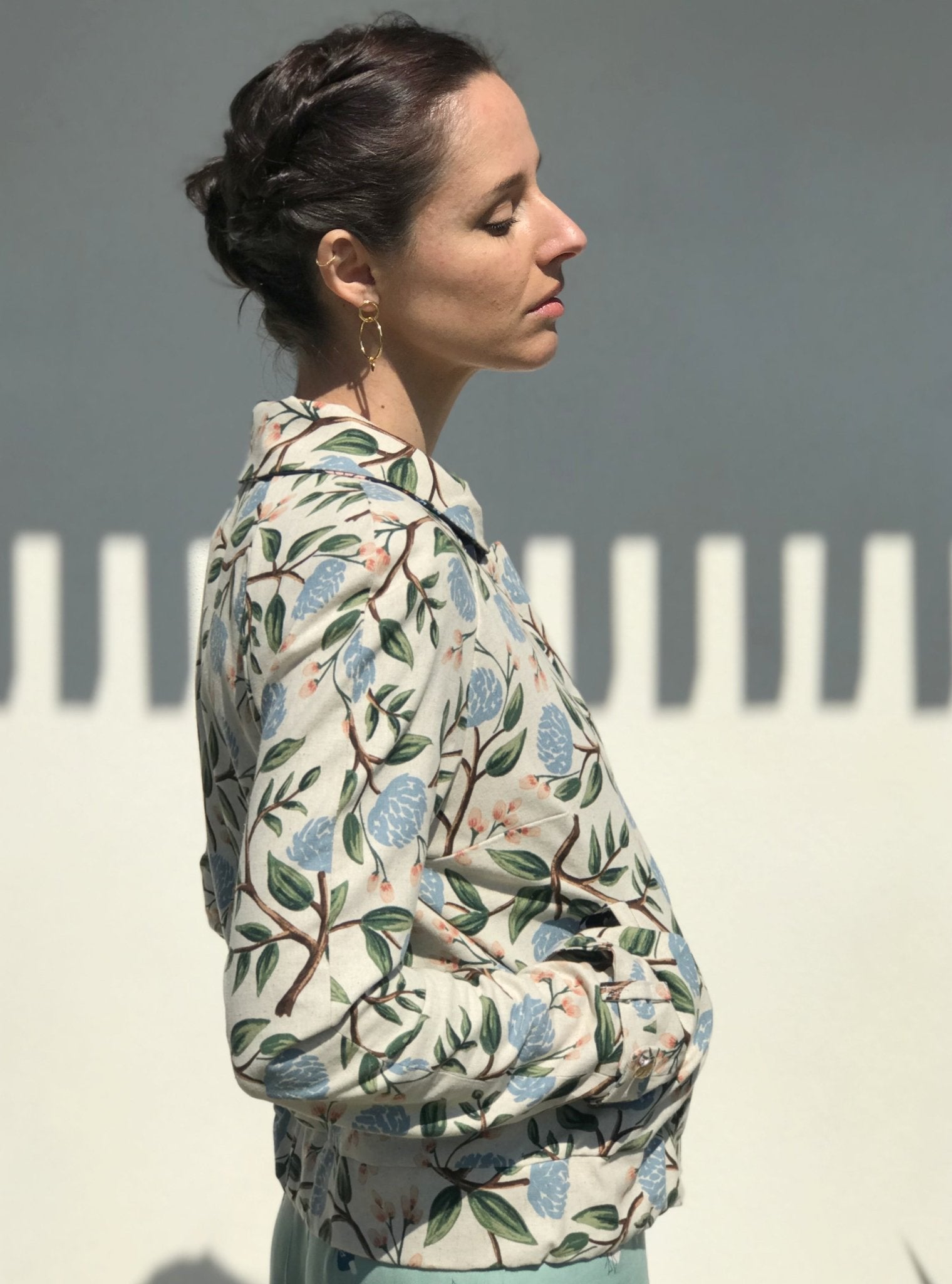 Patron couture blouson Sunset / PDF (A4, A3, A0, US Letter) - Cadres, Calques par Taille, Vidéoprojection - Maison Fauve