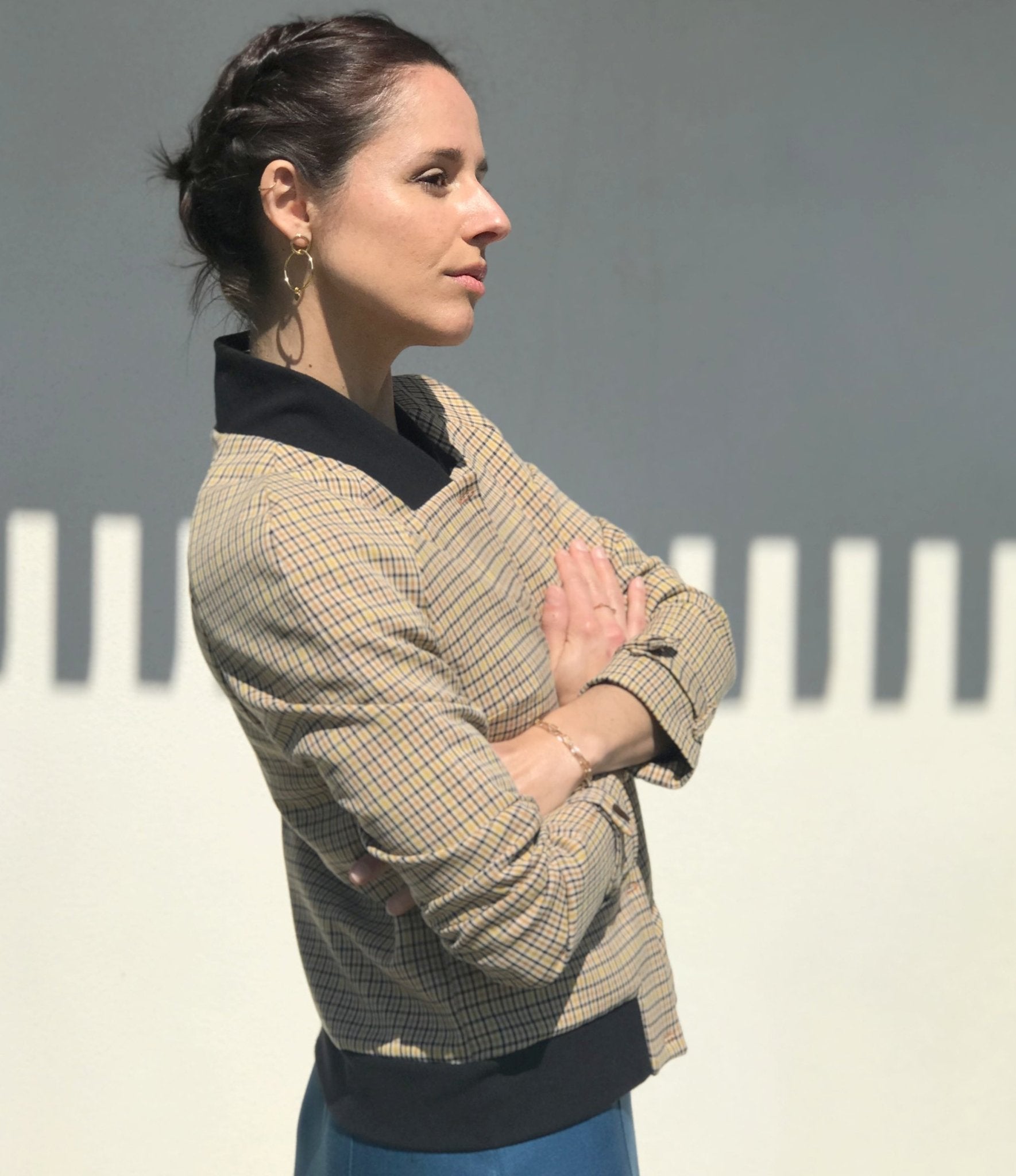 Patron couture blouson Sunset / PDF (A4, A3, A0, US Letter) - Cadres, Calques par Taille, Vidéoprojection - Maison Fauve
