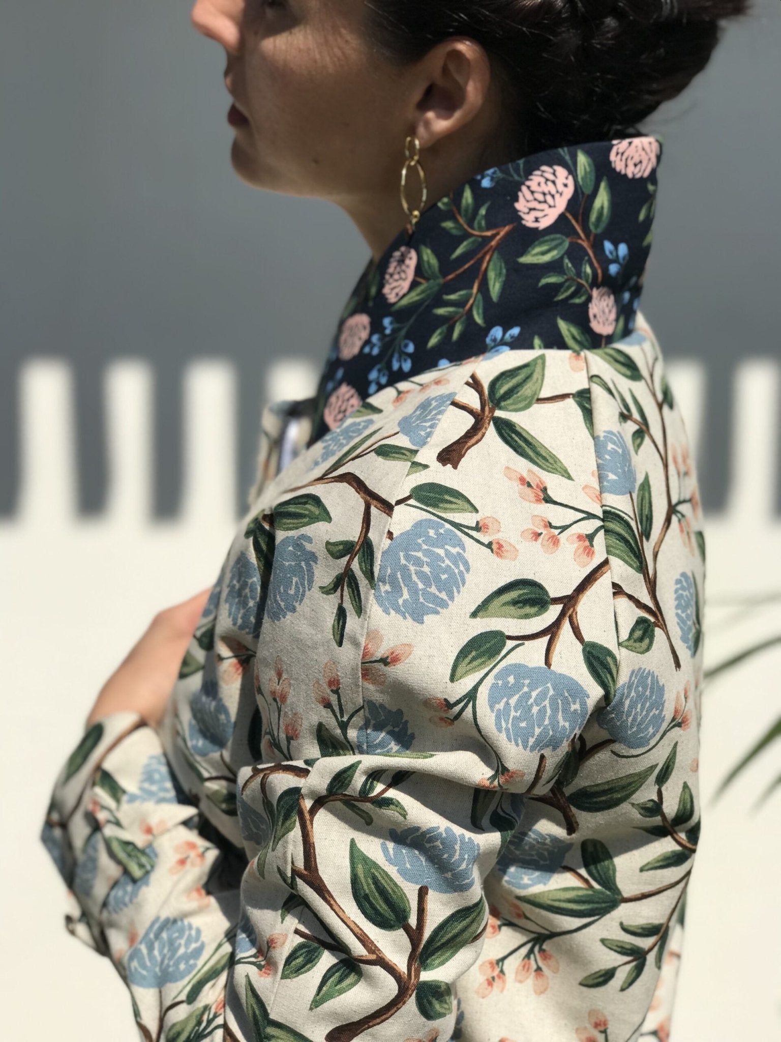 Patron couture blouson Sunset / PDF (A4, A3, A0, US Letter) - Cadres, Calques par Taille, Vidéoprojection - Maison Fauve
