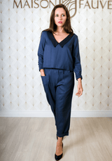 Patron couture combinaison, robe Faye / PDF (A4, A3, A0, US Letter) - Cadres, Calques par Taille, Vidéoprojection - Maison Fauve