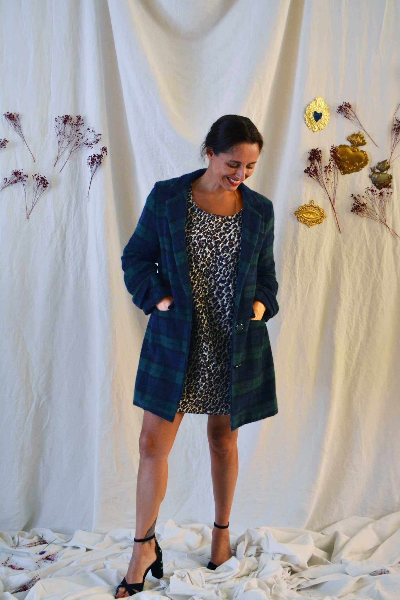 Patron couture manteau Ray / PDF (A4, A3, A0, US Letter) – Tailles 34 à 56 – Cadres, Calques par Taille, Vidéoprojection - Maison Fauve