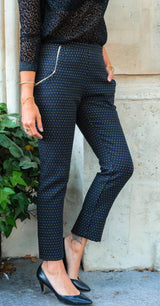 Patron couture pantalon cigarette Loulou / PDF (A4, A3, A0, US Letter) - Cadres, Calques par Taille, Vidéoprojection - Maison Fauve