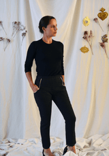 Patron couture pantalon cigarette Loulou / PDF (A4, A3, A0, US Letter) - Cadres, Calques par Taille, Vidéoprojection - Maison Fauve