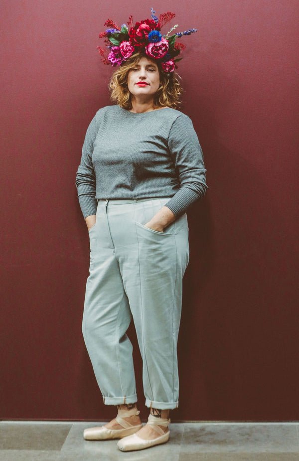 Patron couture pantalon, jean Hussard / PDF (A4, A3, A0, US Letter) - Cadres, Calques par Taille, Vidéoprojection - Maison Fauve