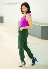 Patron couture pantalon Tremplin / PDF (A4, A3, A0, US Letter) - Cadres, Calques par Taille, Vidéoprojection - Maison Fauve